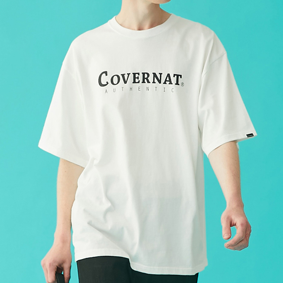 COVERNAT 經典LOGO T恤 短袖 白色