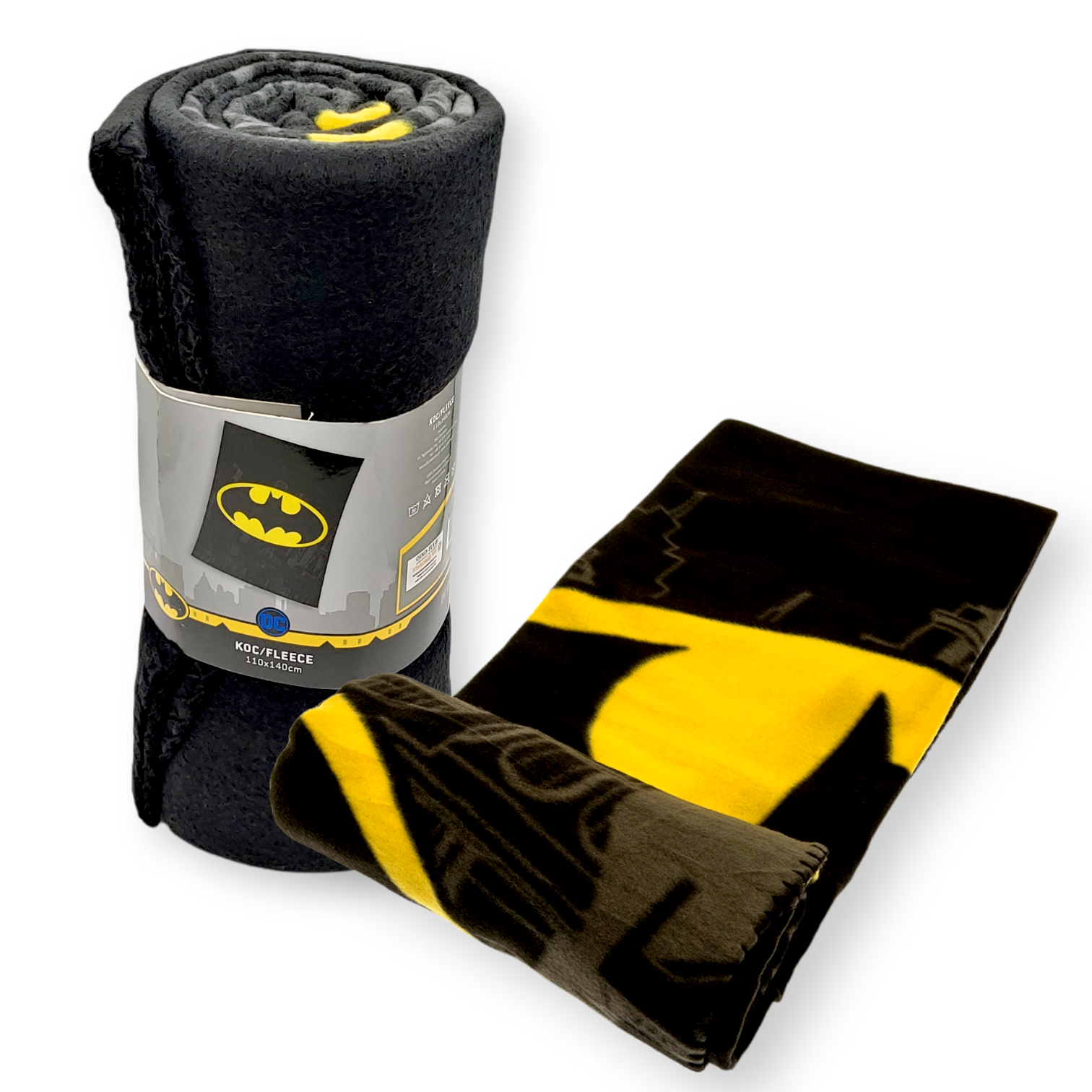 <蝙蝠俠>標誌大毛毯