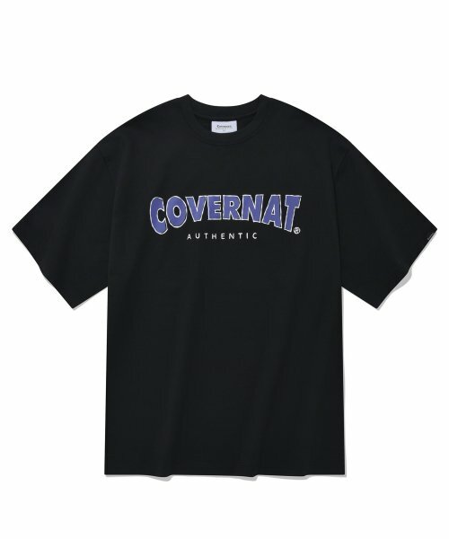 COVERNAT 繪圖LOGO T恤 短袖 黑色