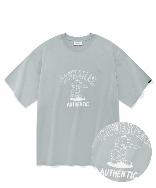 COVERNAT capboy T恤 短袖 灰色