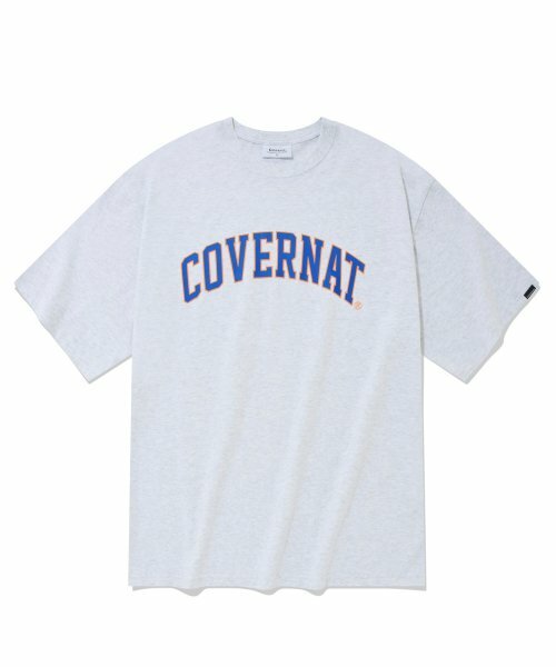COVERNAT 拱門LOGO T恤 短袖 灰色