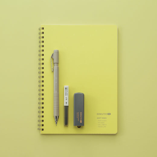 青檸 軟線圈筆記本 A5 方格｜KOKUYO ME