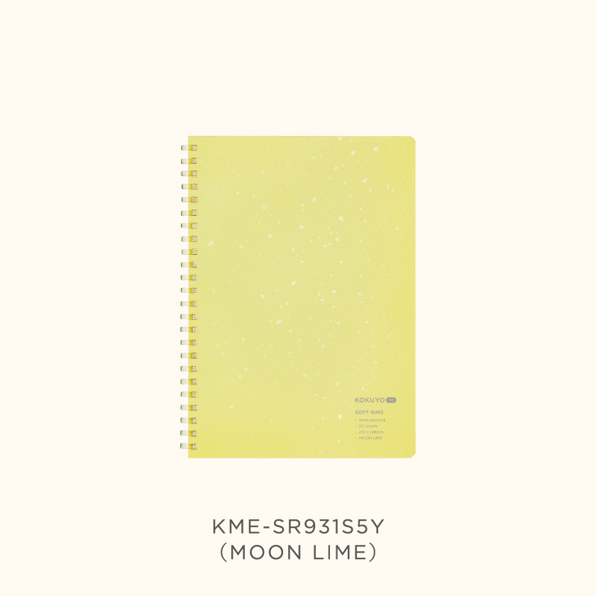 青檸 軟線圈筆記本 A5 方格｜KOKUYO ME