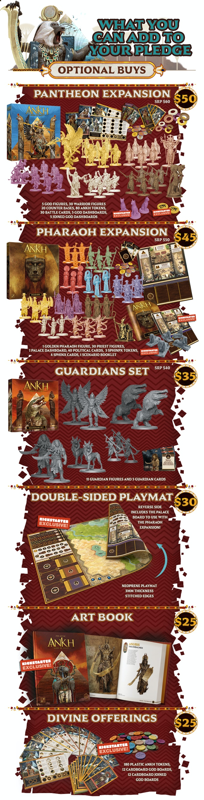 Ankh: Gods of Egypt (Kickstarter version all in)
