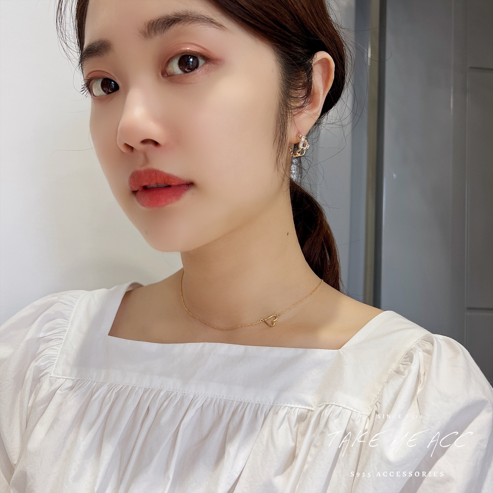 時空漫步｜純銀針耳環