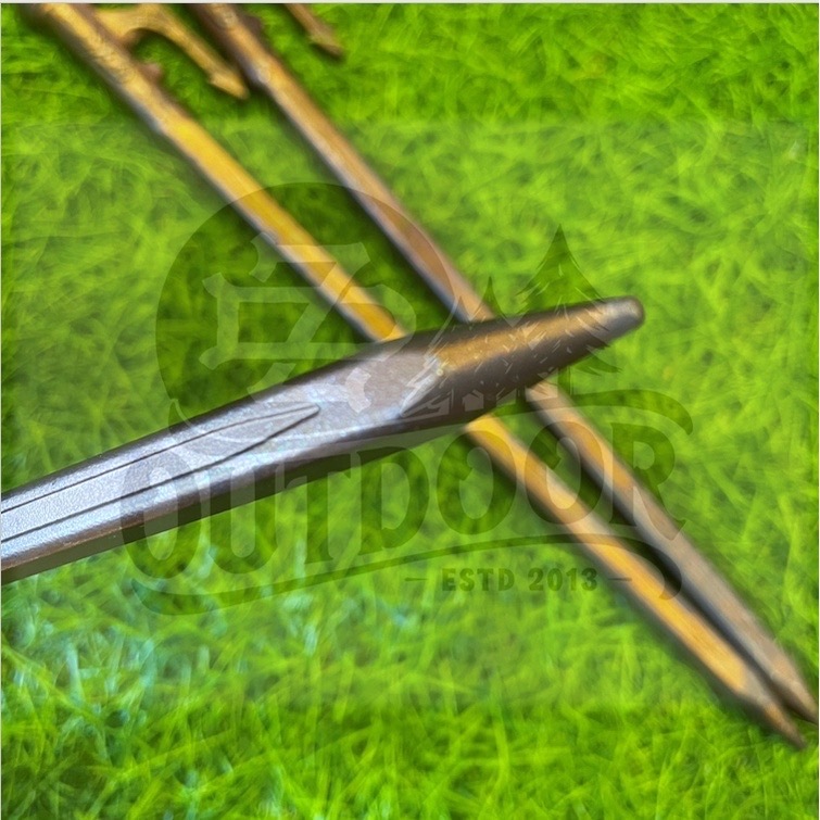 TKS 魚槍釘 不鏽鋼釘 四方釘 27 cm 營釘 登山 露營 天幕 帳篷 20支附捲捆營釘收納袋