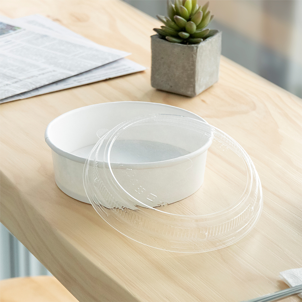 OPS圓便當盒透明凸蓋 165口徑