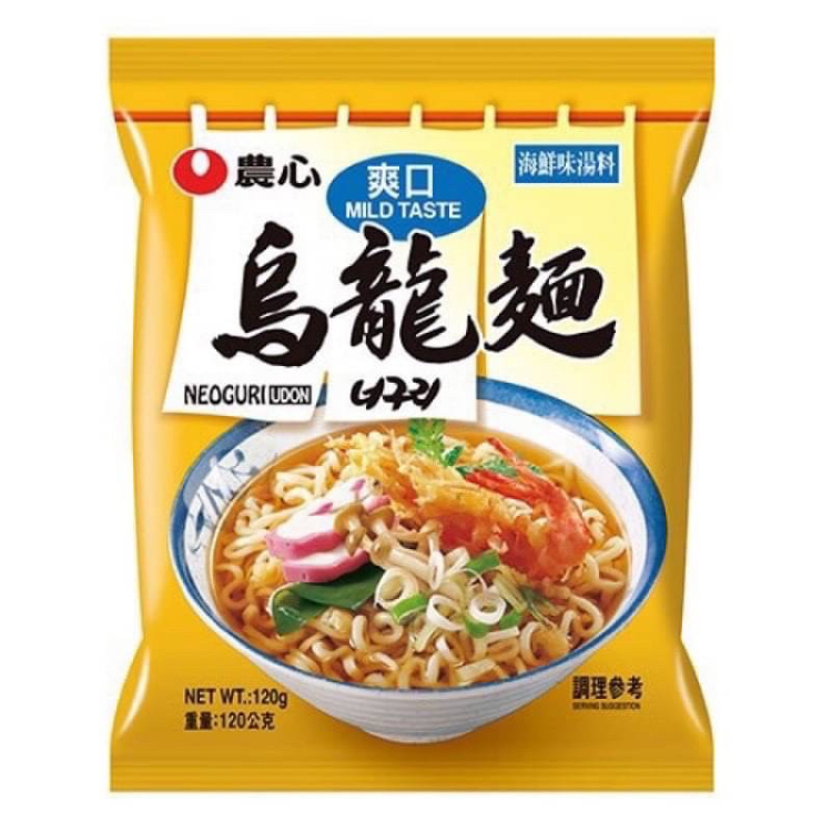 農心爽口海鮮味烏龍麵