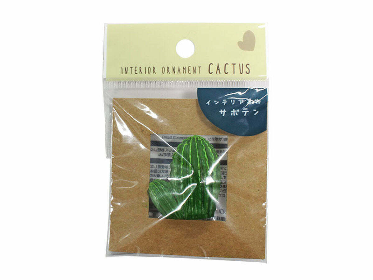 仙人掌擺飾品/2.2x3.2x3.5cm
