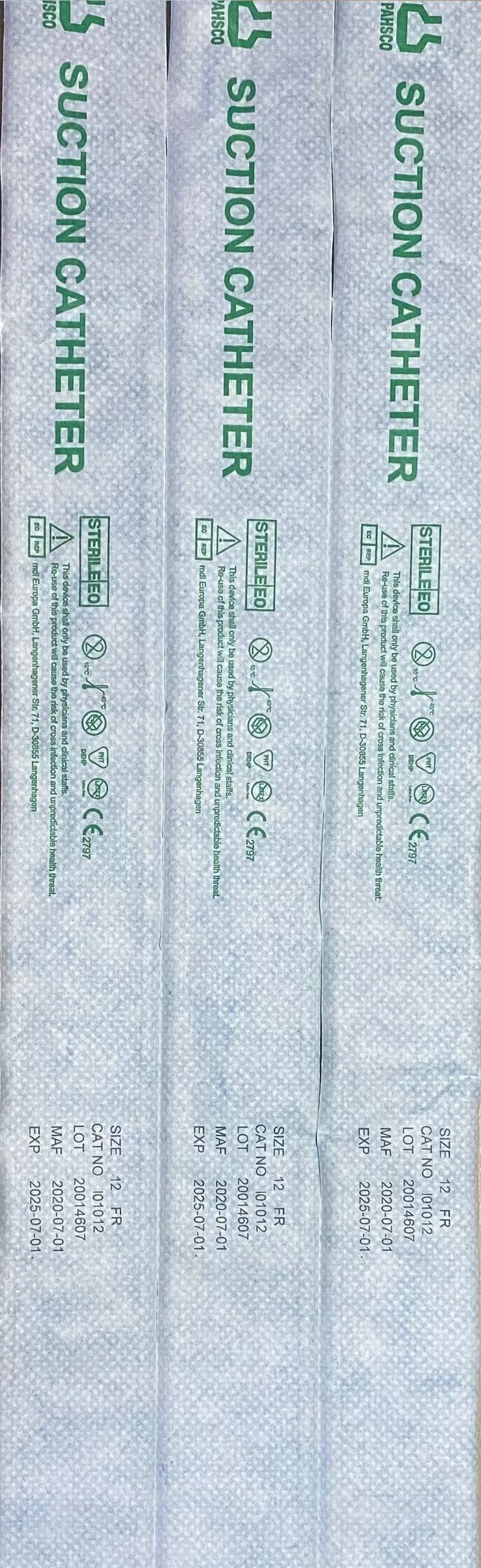 PAHSCO - 抽痰喉 8號