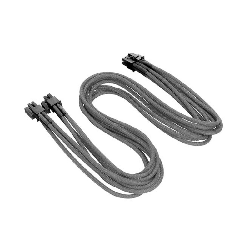 米特3C數位–Thermaltake曜越 4Pin + 4Pin CPU 線材 單編織網 灰/藍/紅