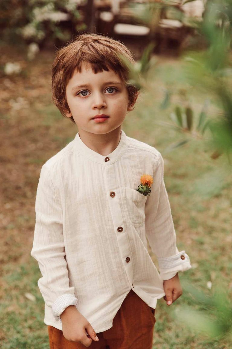 Louise Misha-Amod襯衫 (White)