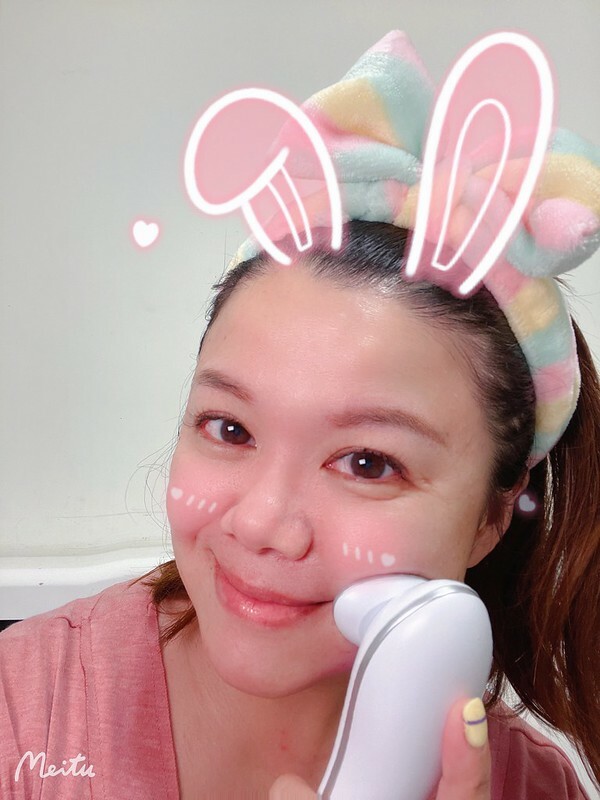 野姜花胡蝶+波掬子推薦冷暖緊膚震動按摩美容導入儀，保養事半功倍