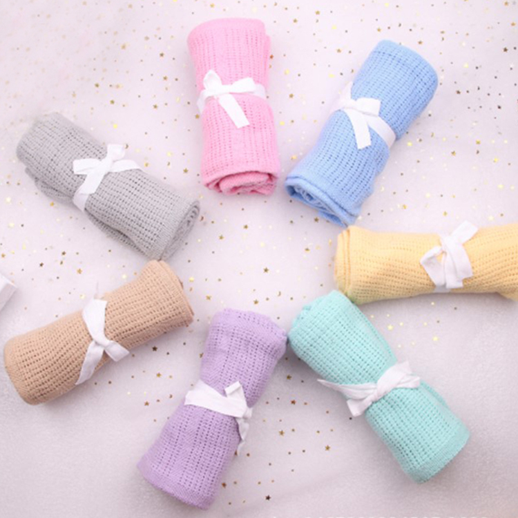 夏天必備超柔軟棉質baby洞洞毯(薄)