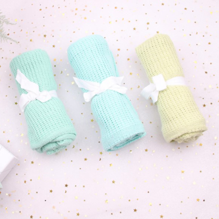 夏天必備超柔軟棉質baby洞洞毯(薄)