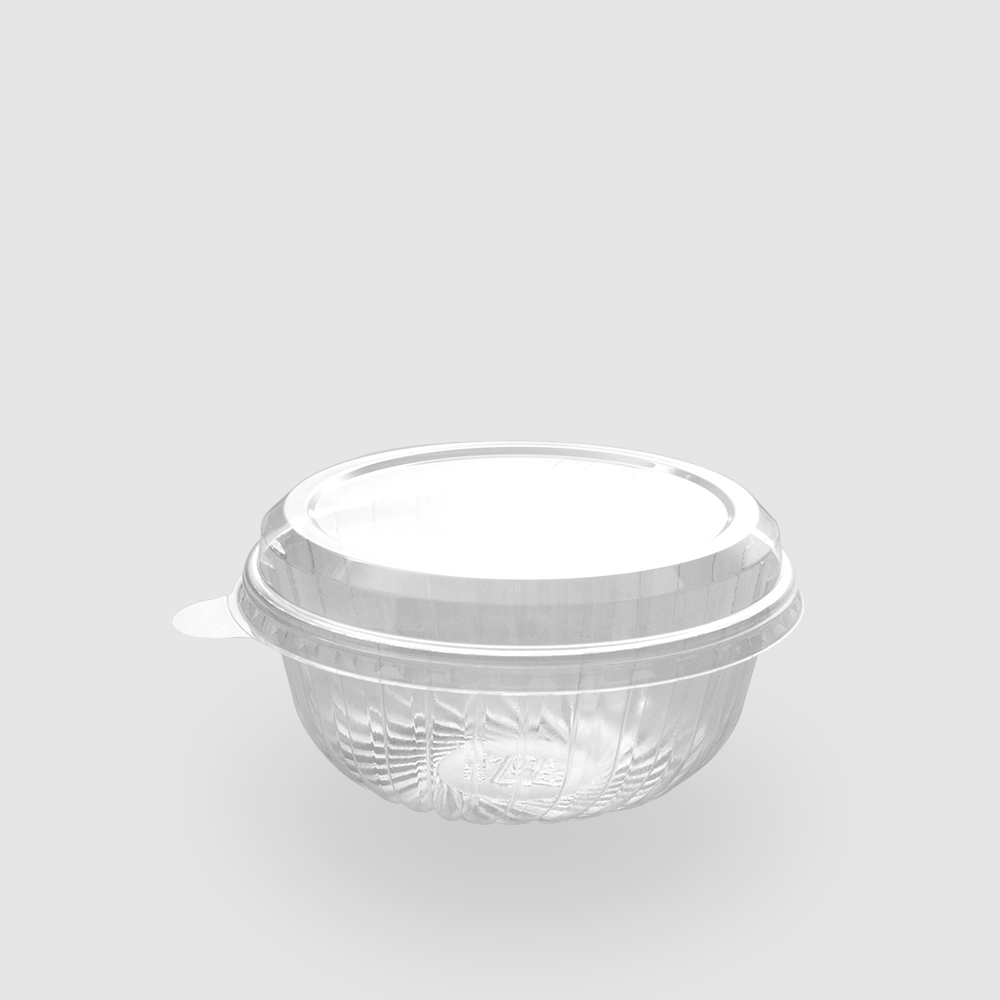 塑膠透明鑽石碗 500ml