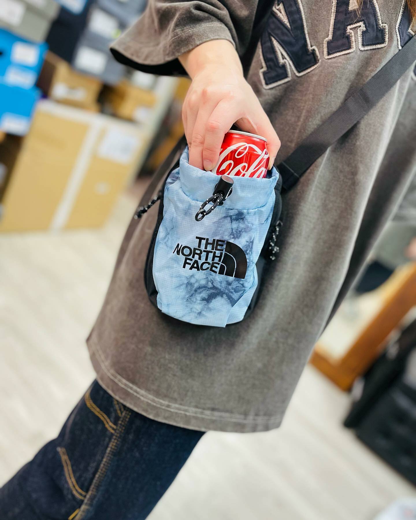 {現貨} The North Face BOZER Shoulder Bag "扎染藍"