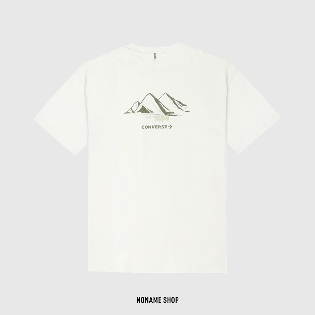 🔥"11"十衣🔥 CONVERSE MOUNTAIN 登山扣 口袋 山系 短袖 米白色 (男款)