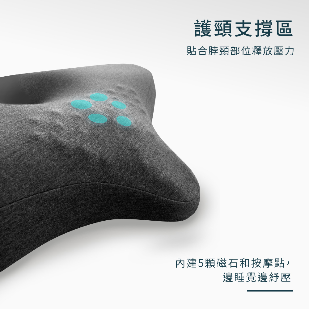 跟著Julie一起走吧推薦優扶磁石護頸枕，送給媽媽最好的禮物