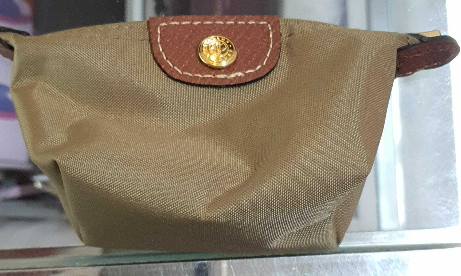 [S] LONGCHAMP LE PLIAGE COIN POUCH, OLIVE, SLC21 (SLC21)
