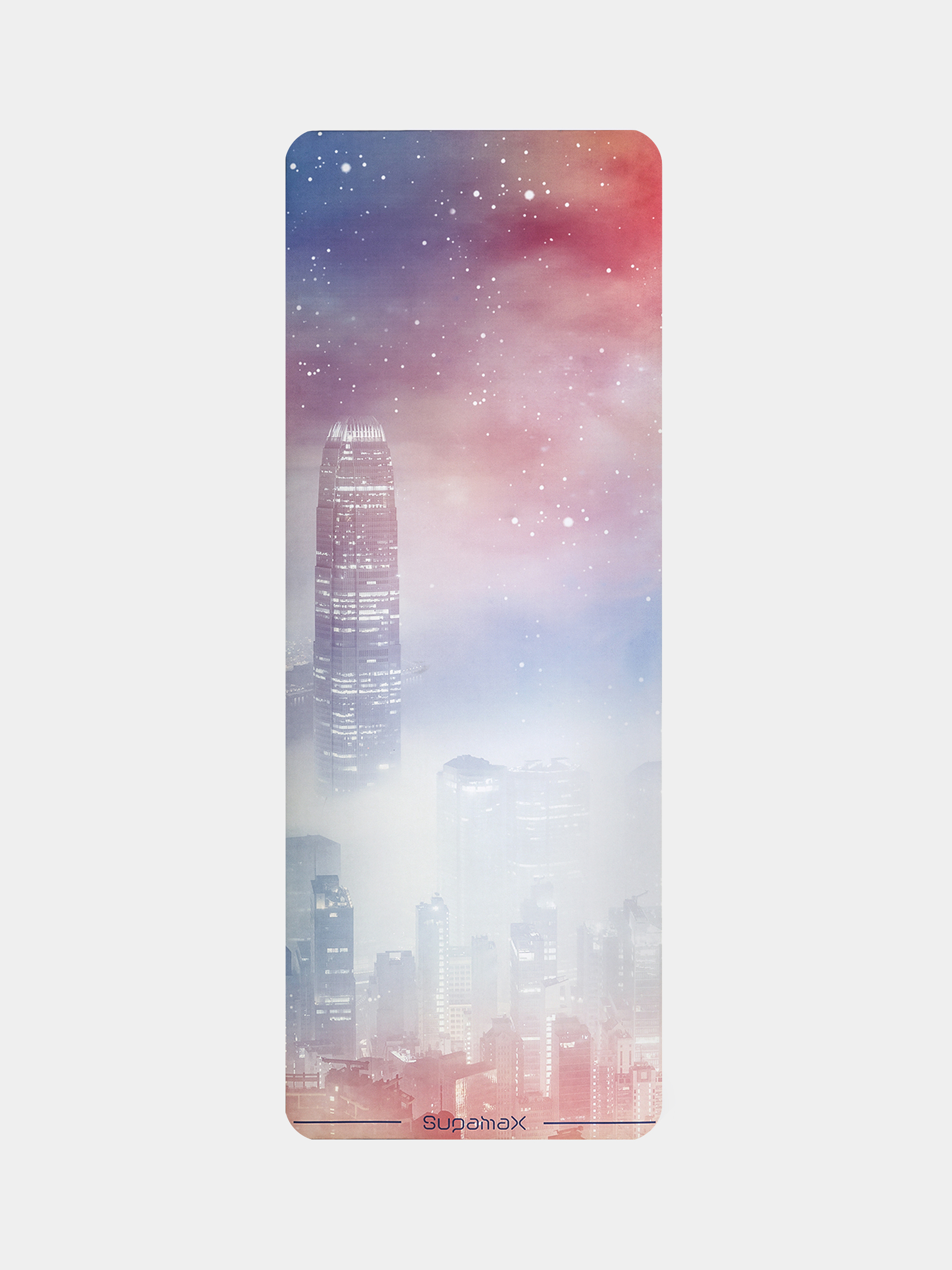 仿麂皮香港夜景瑜伽墊