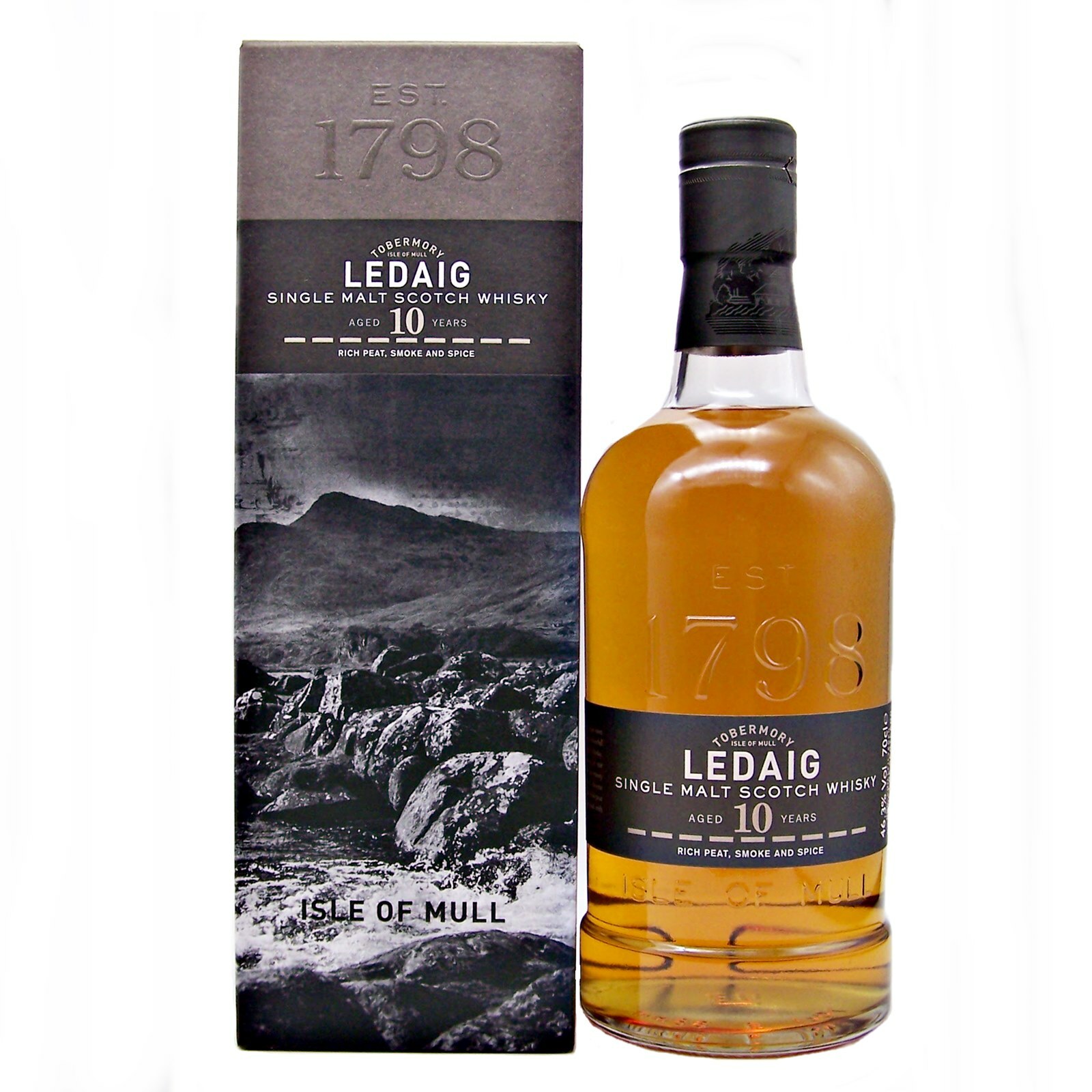 里爵10年單一純麥威士忌 Ledaig 10 Years Single Malt Whisky