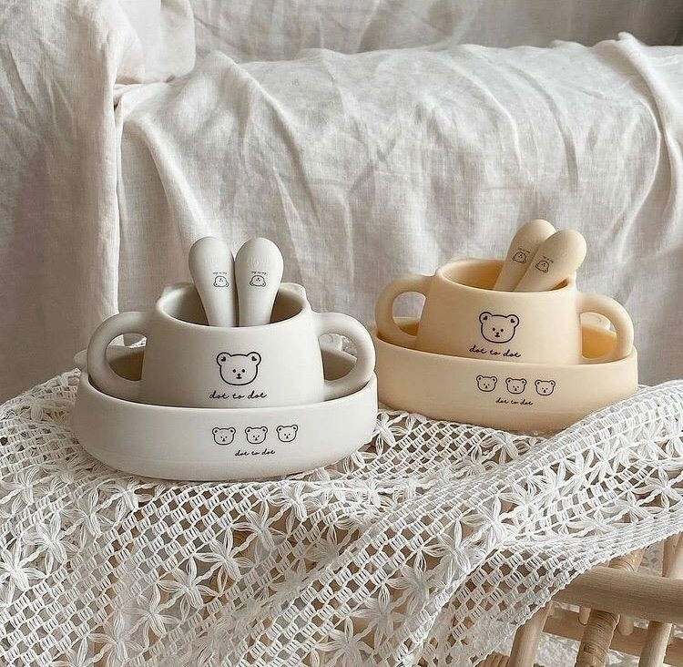 𝐃𝐨𝐭 𝐭𝐨 𝐃𝐨𝐭 熊仔輔食餐具