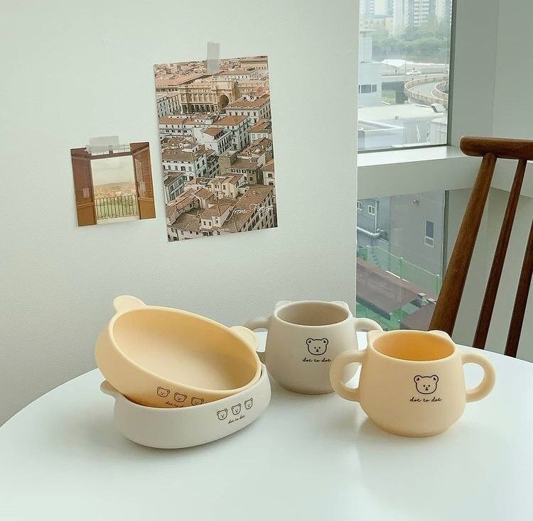 𝐃𝐨𝐭 𝐭𝐨 𝐃𝐨𝐭 熊仔輔食餐具