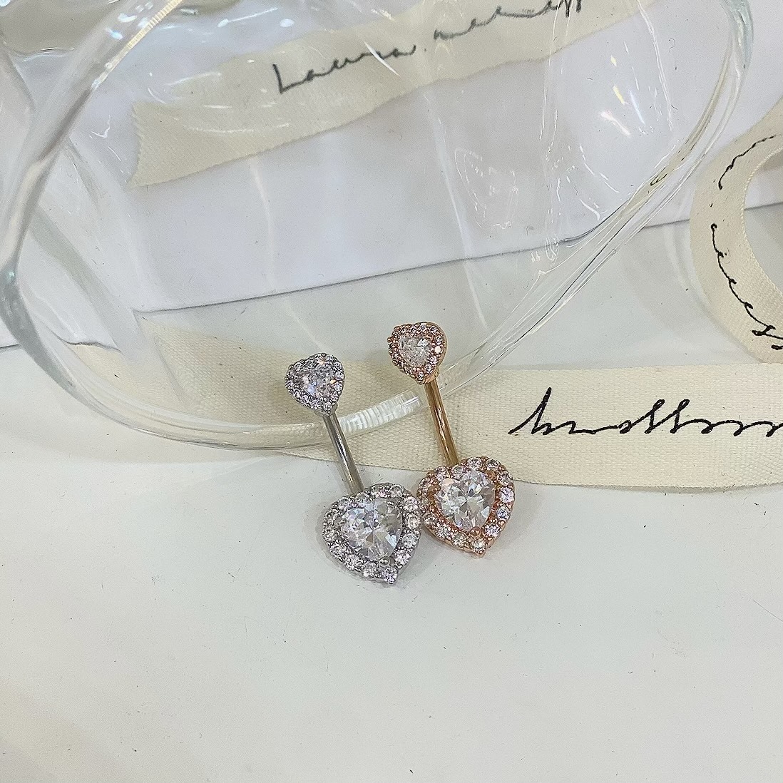 【鋼針】愛心肚環