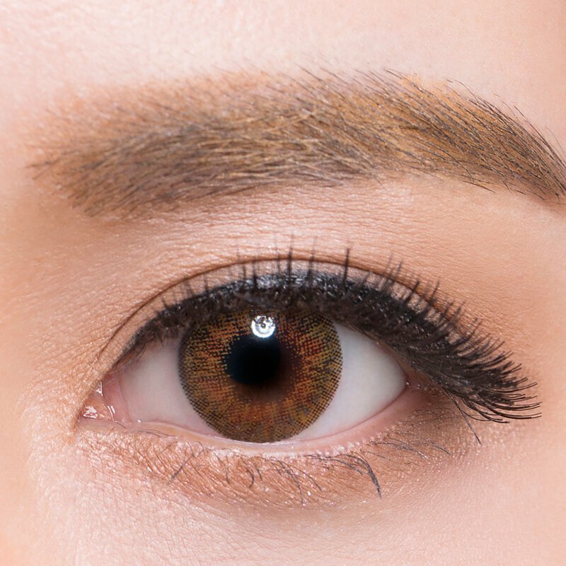 [預訂] O-LENS WANNABE 3CON 月抛棄隱形眼鏡｜每盒2片 (Camel Brown/Lolly Brown)