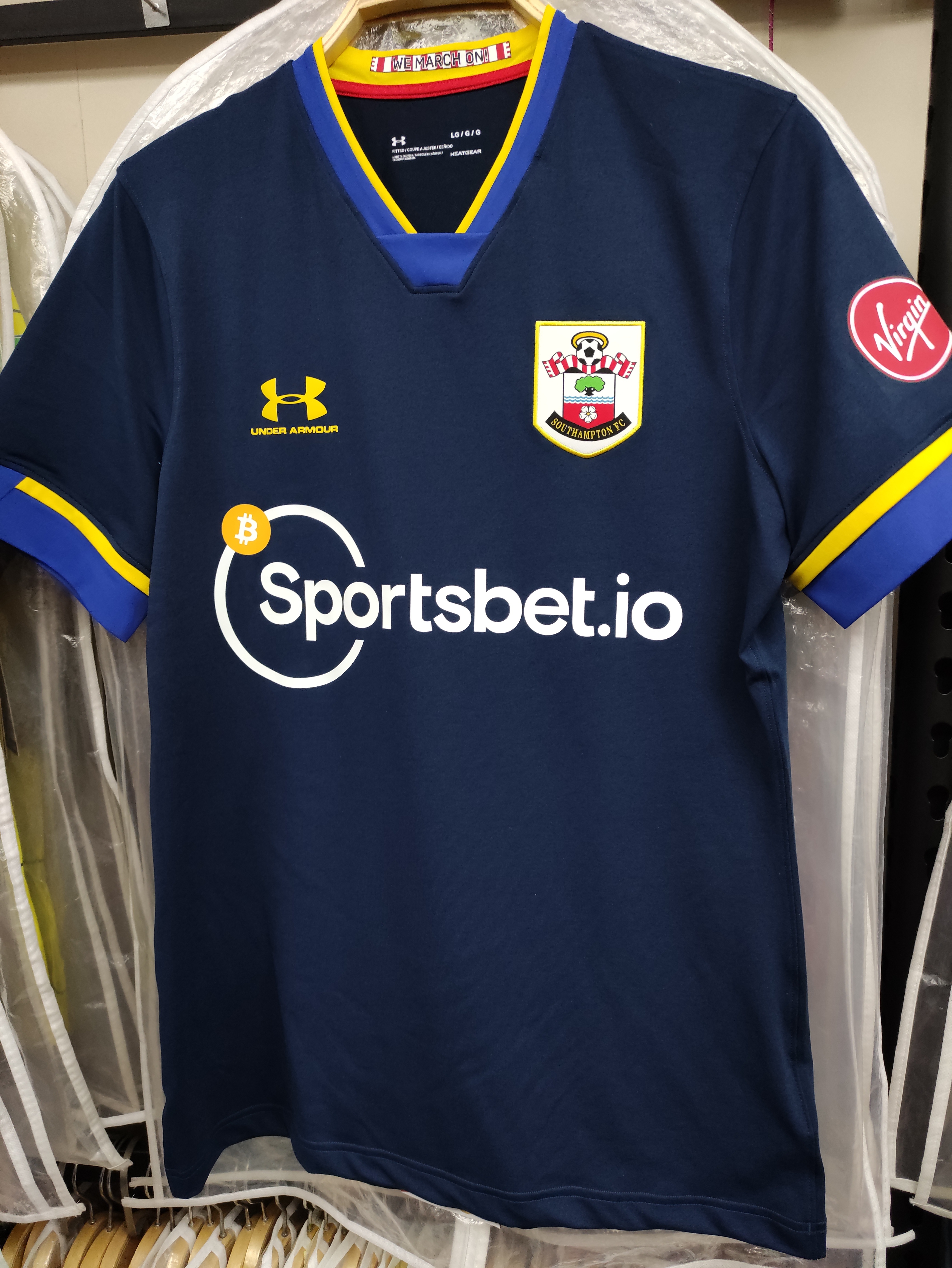 20-21修咸頓主場／第二作客球員版球衣