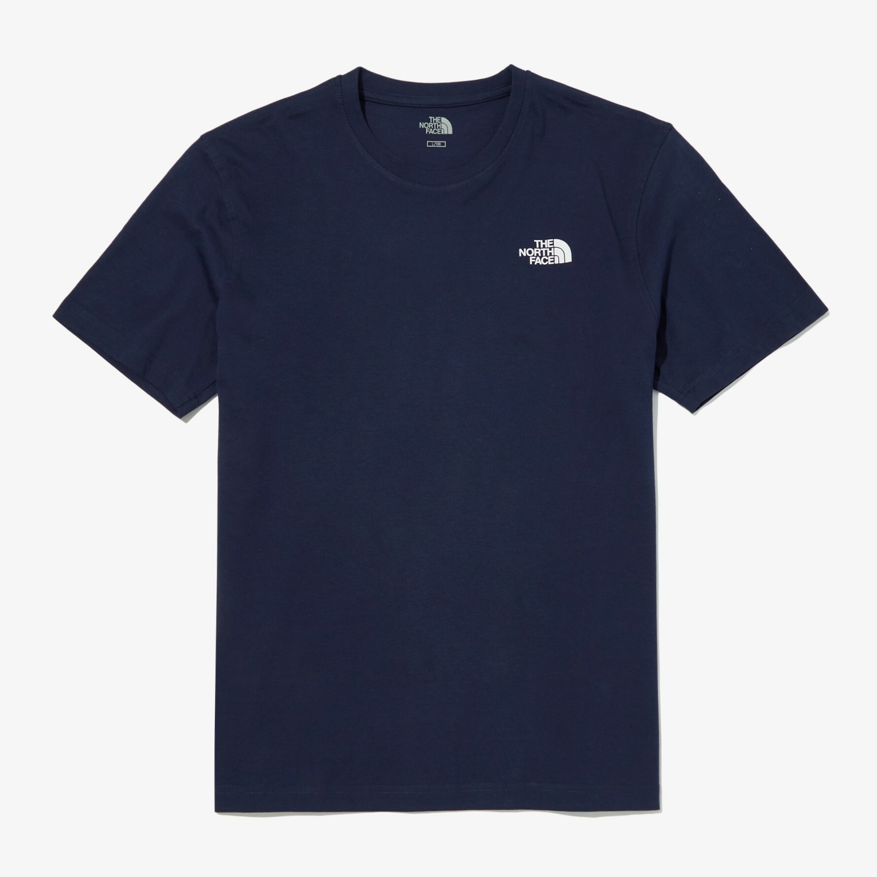THE NORTH FACE 白標限定 素面基本款 棉質 短袖 短T 深藍 NT7UN00D