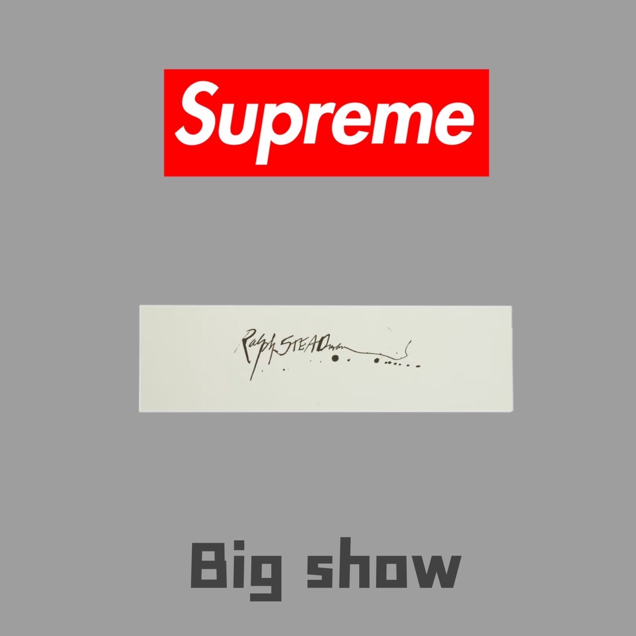 Supreme 2022ss  Ralph Steadman Box 貼紙