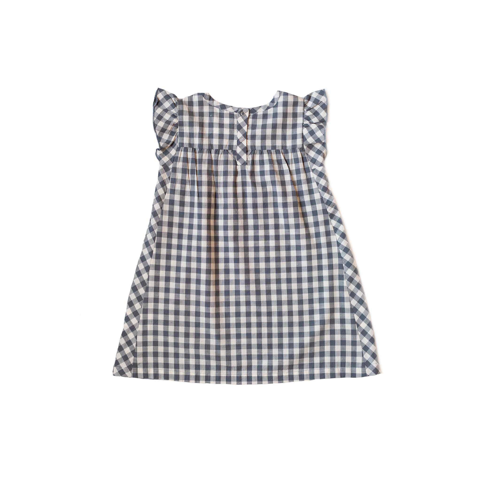 PEHR - Checkmate Flutter Dress（Ink）