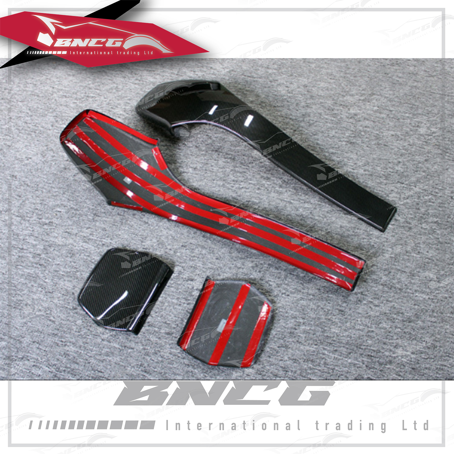 寶馬 BMW 改裝 卡夢 碳纖維 內飾件 座椅 靠背 背版 M3 F80 M4 F82 F83 免打孔 4件/套