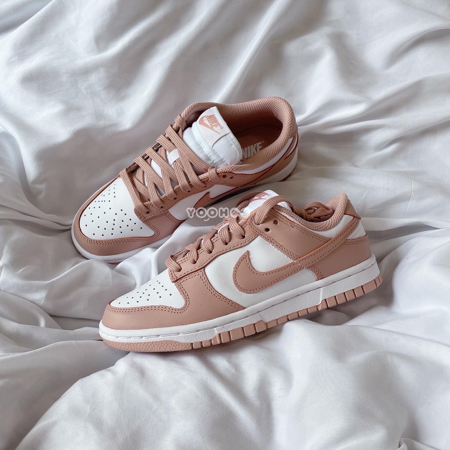 DD1503-118 女鞋W NIKE DUNK LOW Rose Whisper 玫瑰粉白粉低筒