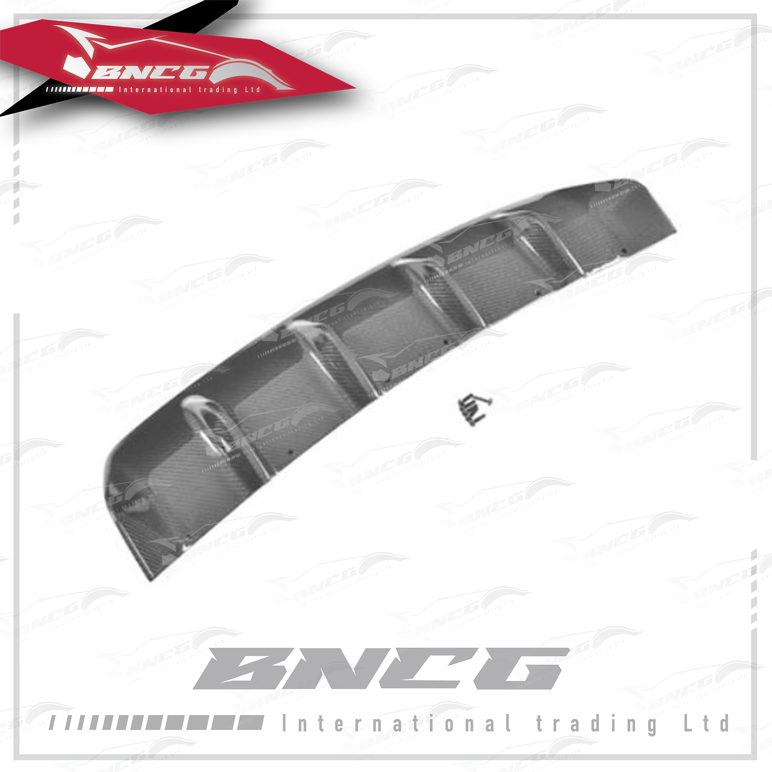 凌志 Lexus IS 2017-2018年式 改裝 卡夢 碳纖維 外觀件 空力套件  後下巴  後導流 護板