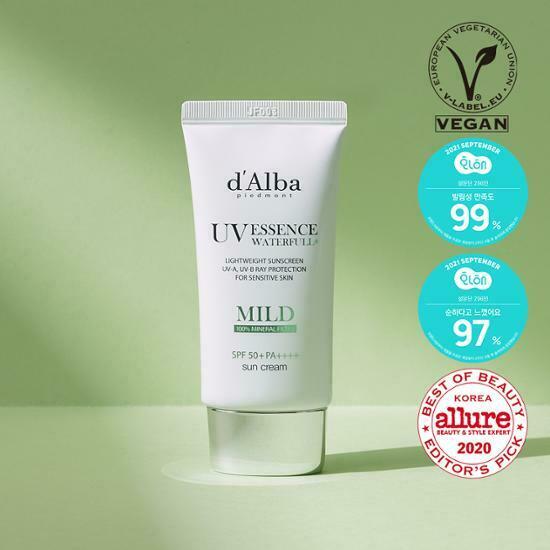 d'Alba Waterfull Mild UV Essence Sun Cream SPF50+ PA++++ 50ml