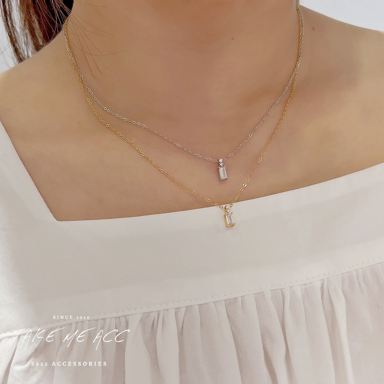 微微的點綴｜純銀項鍊