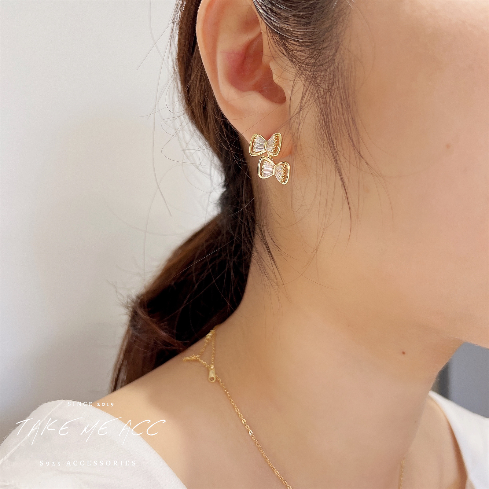 美好回憶｜純銀針耳環