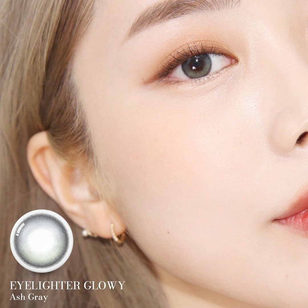 「1+2｣ OLENS Eyelighter Glowy Ash Gray 1month/ 2p