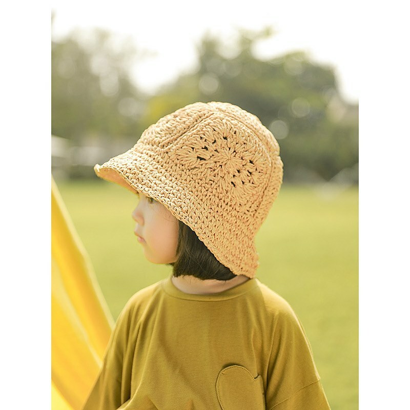 小清新編織草帽