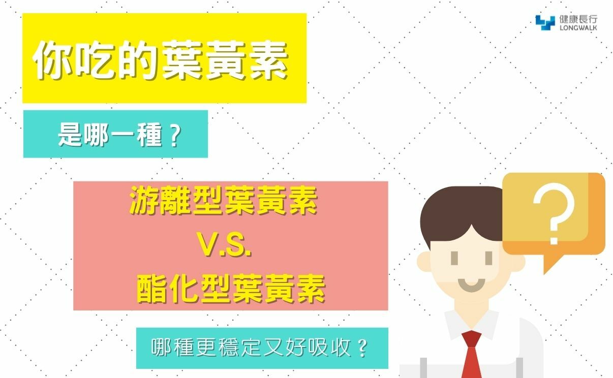 游離型葉黃素,酯化型葉黃素