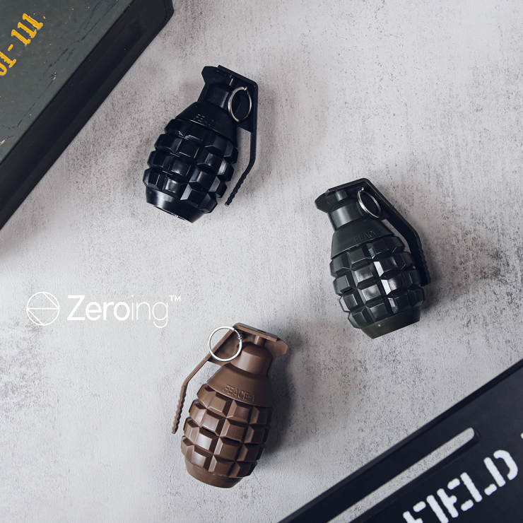 【ZEROING】 手榴彈造型香罐｜蚊香盒 韓國製 FF14