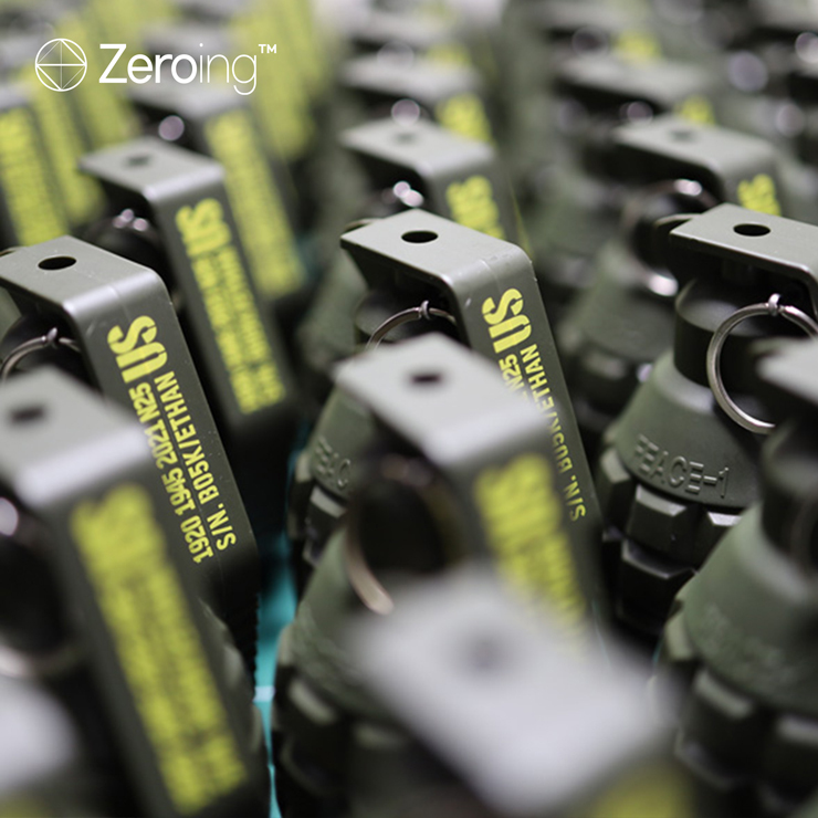 【ZEROING】 手榴彈造型香罐｜蚊香盒 韓國製 FF14