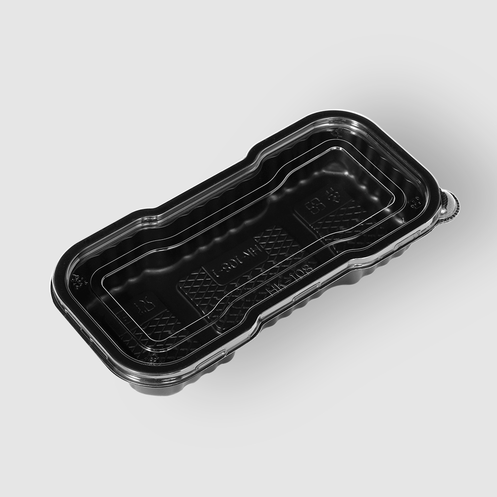 塑膠長方型便當盒 600ml 30號