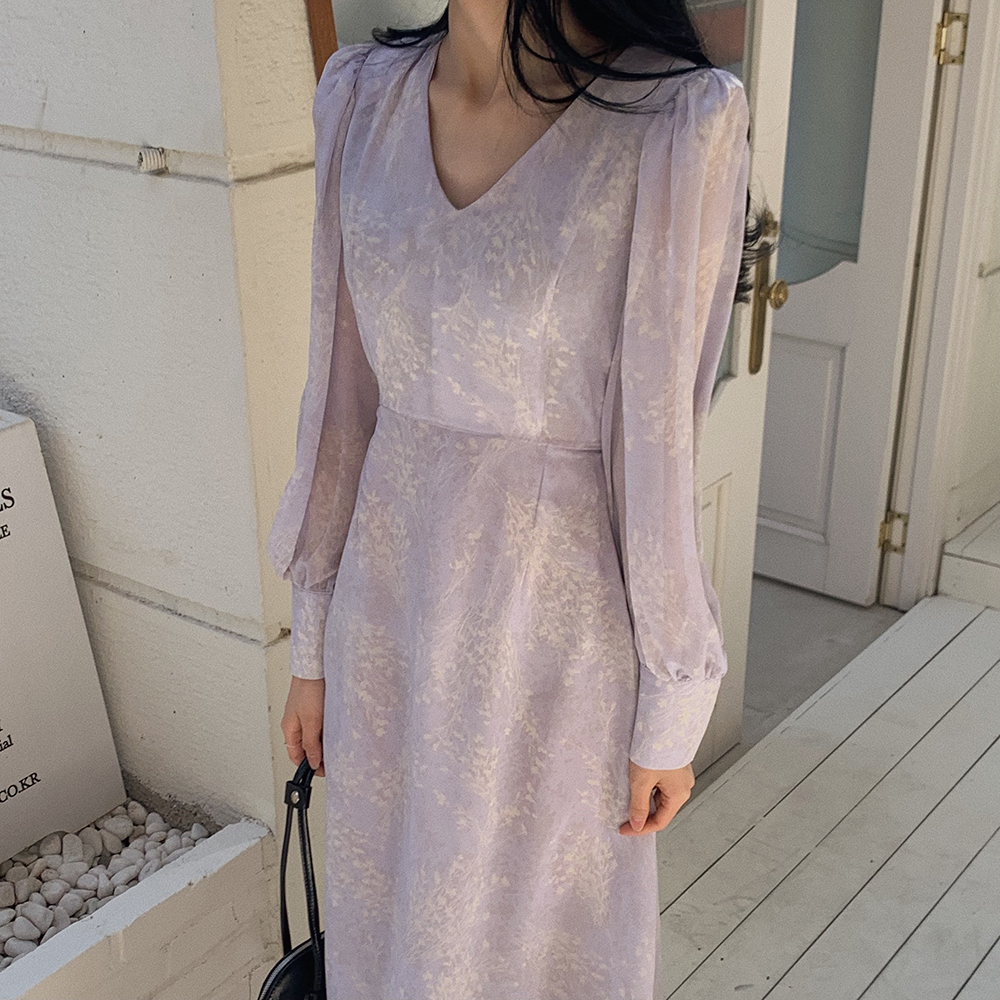 韓國製🇰🇷OP2090 超夢幻碎花長裙 (2色)