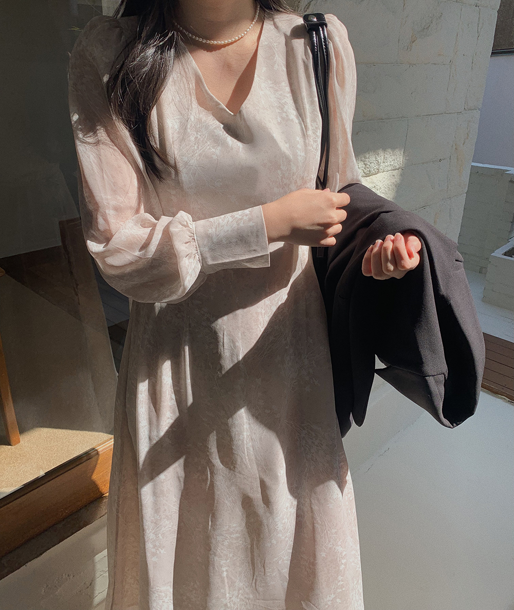 韓國製🇰🇷OP2090 超夢幻碎花長裙 (2色)