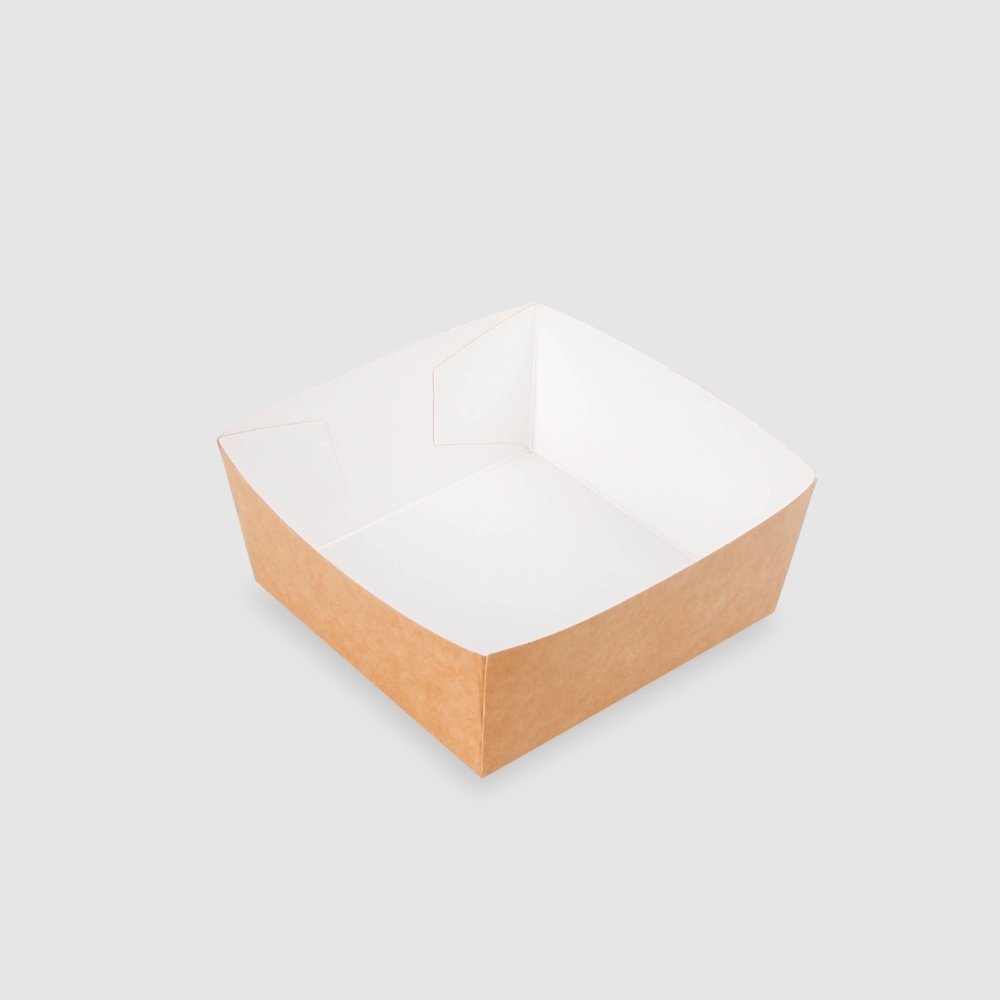 牛卡紙雞塊盒 700ml 2號