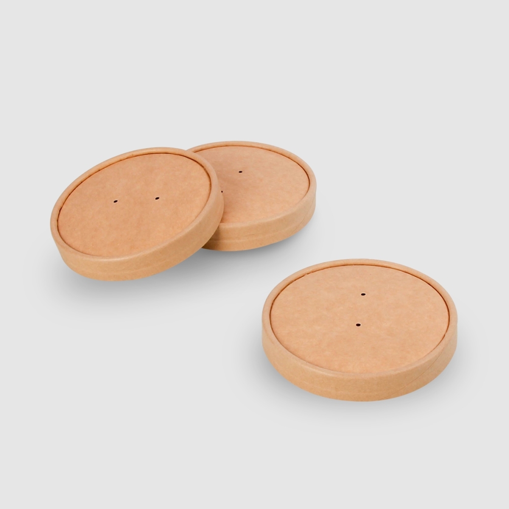 牛皮紙湯杯蓋 96口徑